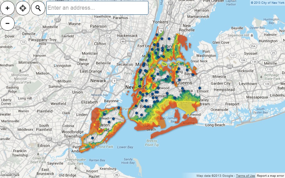 New York Flood Zone Map