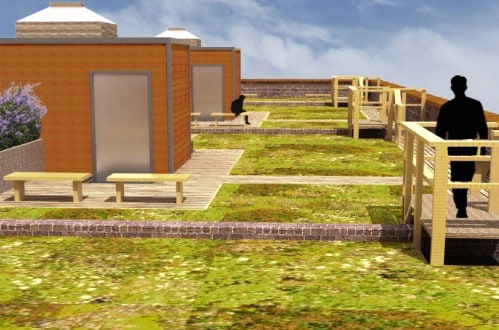 green roof brooklyn green roof installer border