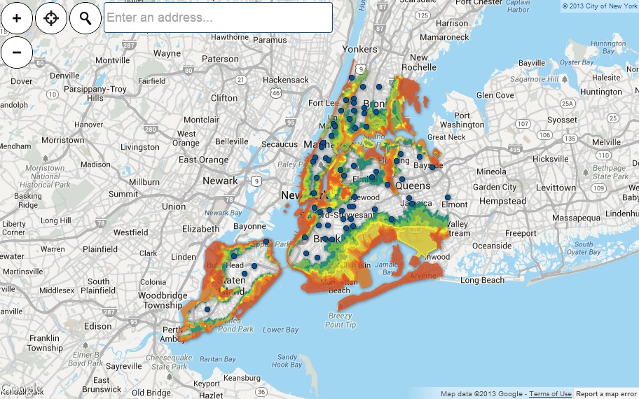 NY Flood Zone Map