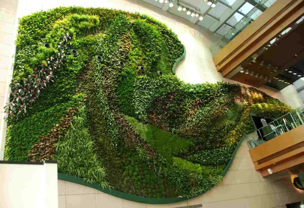 hotel icon living wall