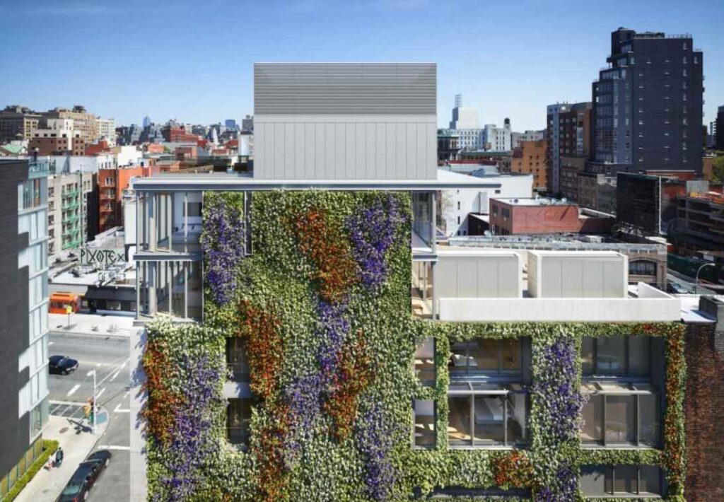 angel street living wall in new york