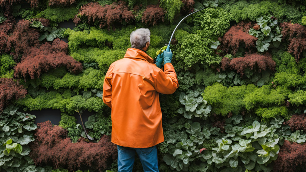 living wall maintenance